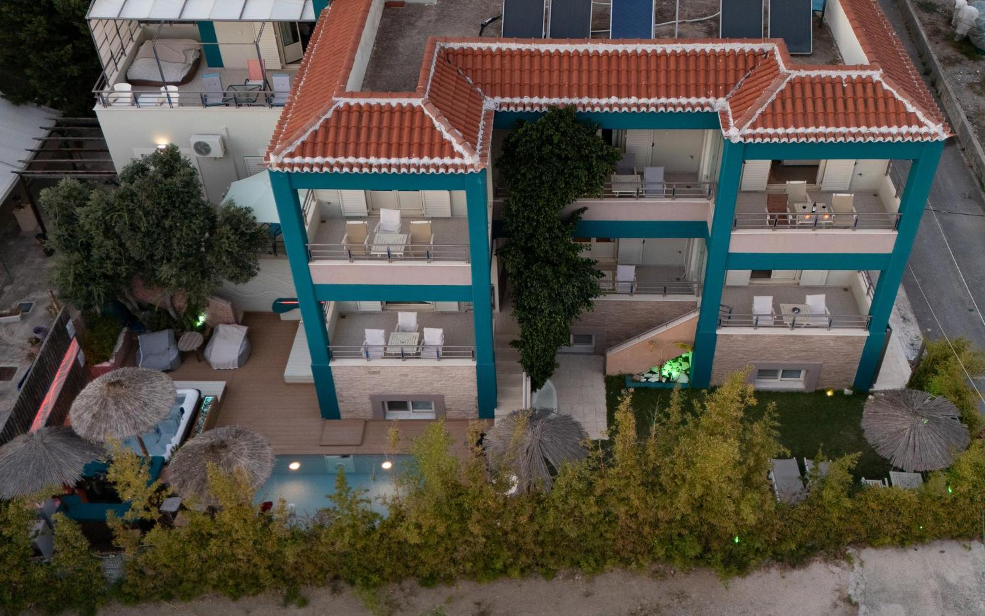 Aparthotel Sun George Finikounda Exterior foto
